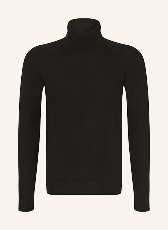 PAUL Rollkragenpullover aus Cashmere SCHWARZ