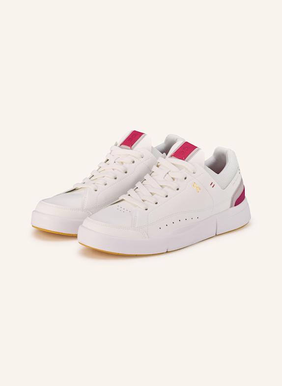 On Sneaker THE ROGER CENTRE COURT ECRU/ FUCHSIA