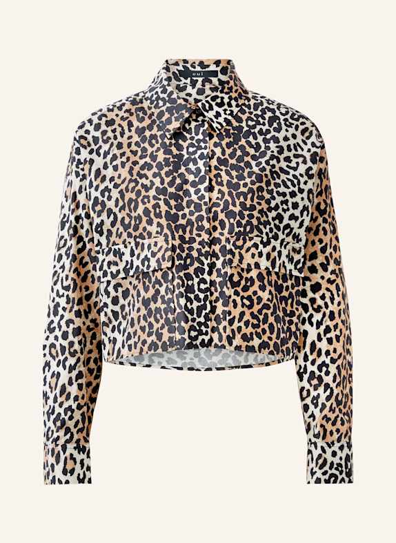 oui Hemdbluse BRAUN/ HELLBRAUN/ SCHWARZ