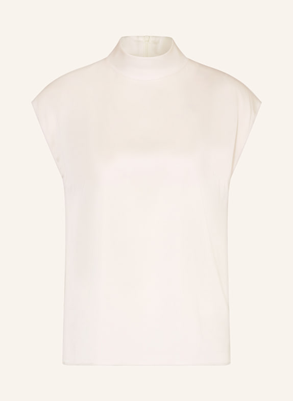 BOSS Blusentop BIDRIZ aus Seide WEISS