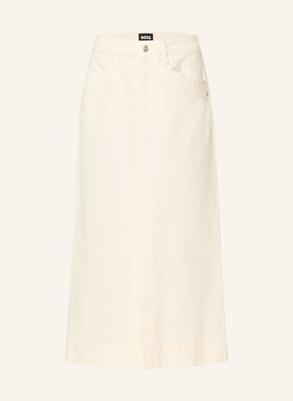 BOSS Jeansrock SEMAIRE 118 Open White