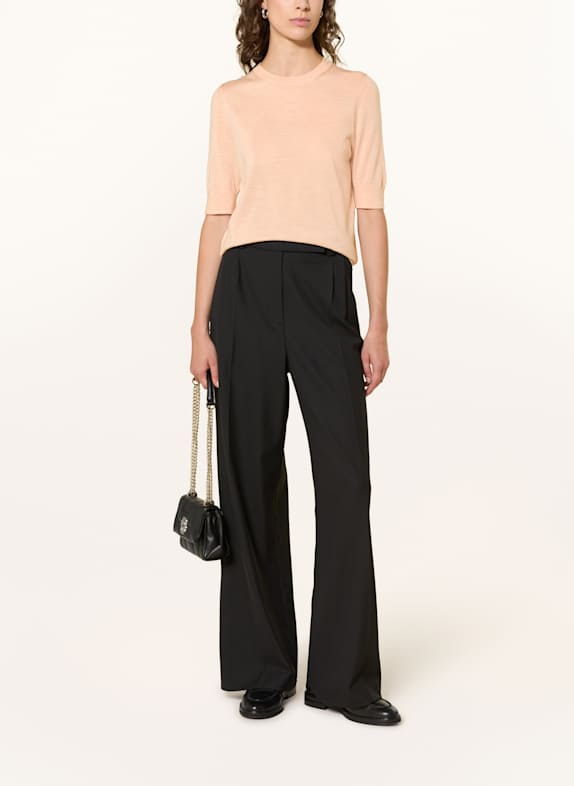 BOSS Gebreid shirt FARBELLA ROSE CLAIR