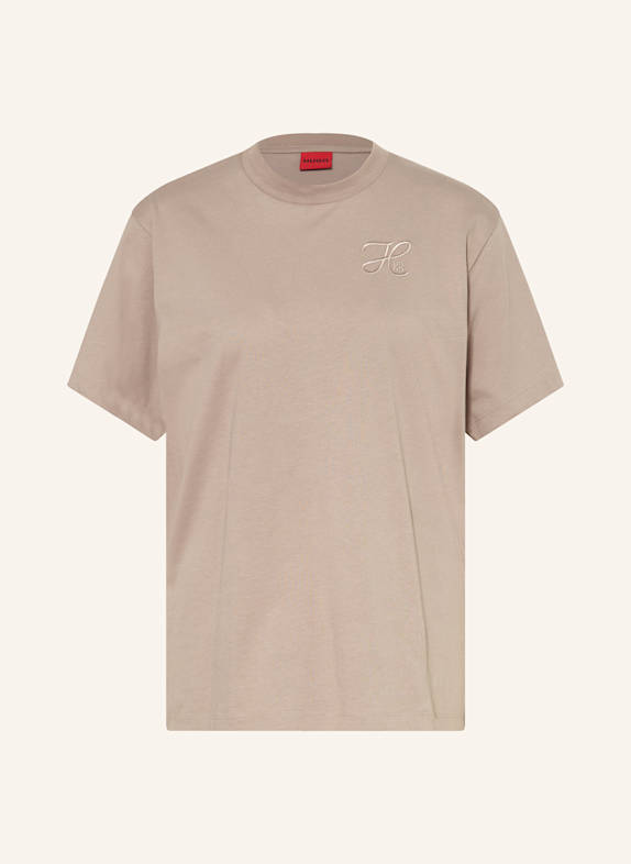 HUGO T-Shirt VINTAGE BEIGE