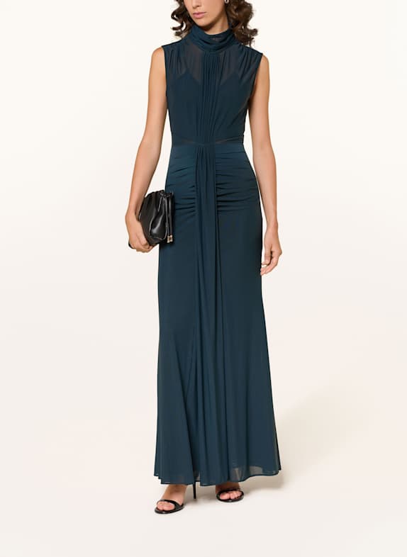 REISS Mesh-Kleid DANIELLA PETROL