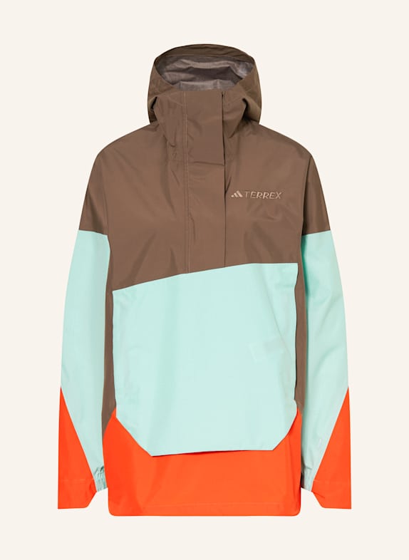 adidas TERREX zapatillas de running Adidas entrenamiento trail rojas BRAUN/ HELLBLAU/ ORANGE