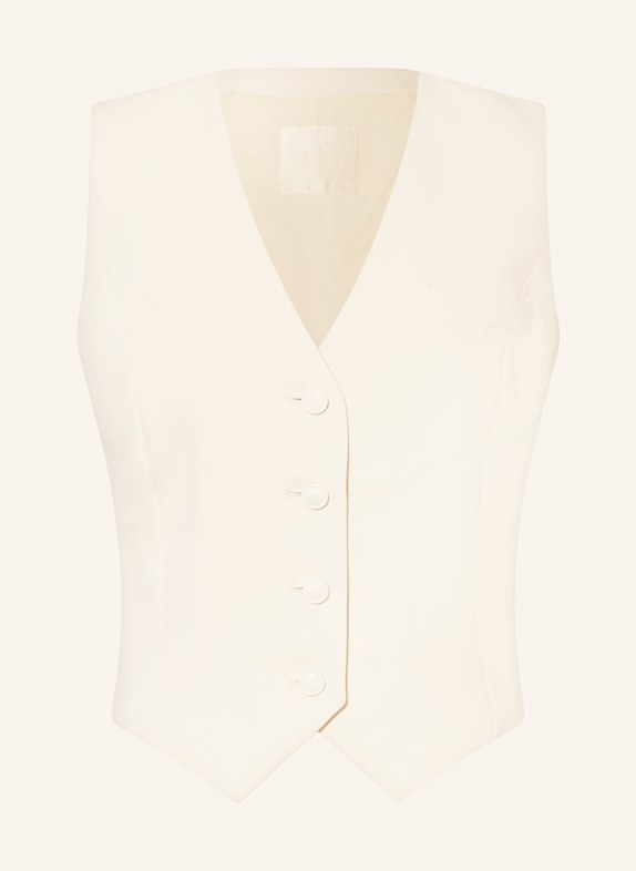 GUESS THEOLINE blazer vest ECRU