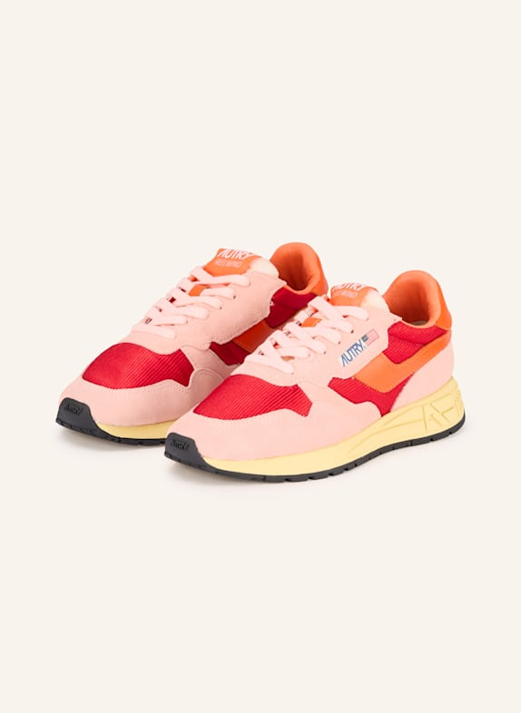 AUTRY Sneaker REELWIND LOW ES ROT / ROSA / ORANGE