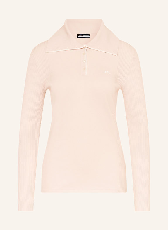 J.LINDEBERG Performance polo shirt LIGHT PINK