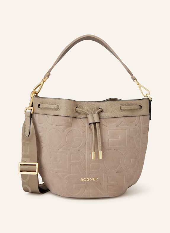 BOGNER Torba worek GLARUS NEVE INES SZAROBRĄZOWY