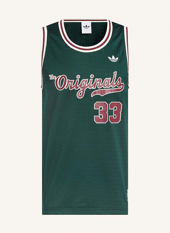 adidas Tanktop BASKETBALL JERSEY GRÜN