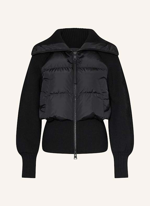 CANADA GOOSE Down jacket HYBRIDGEASTORIA in mixed materials BLACK
