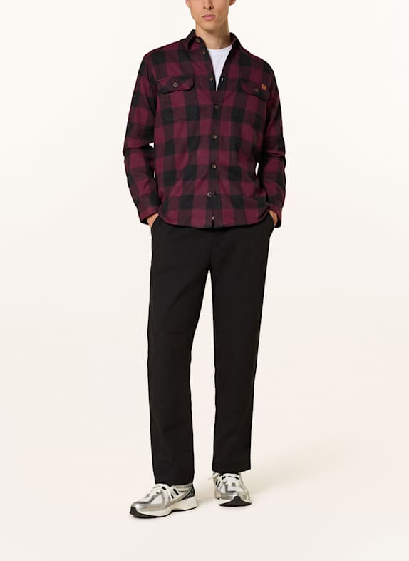 MAMMUT Outdoor shirt TAMARO BLACK / FUCHSIA