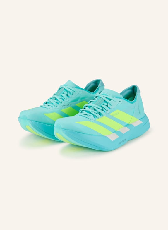 adidas ADIZERO ADIOS PRO 4 LAUFSCHUH MINT/ NEONGELB