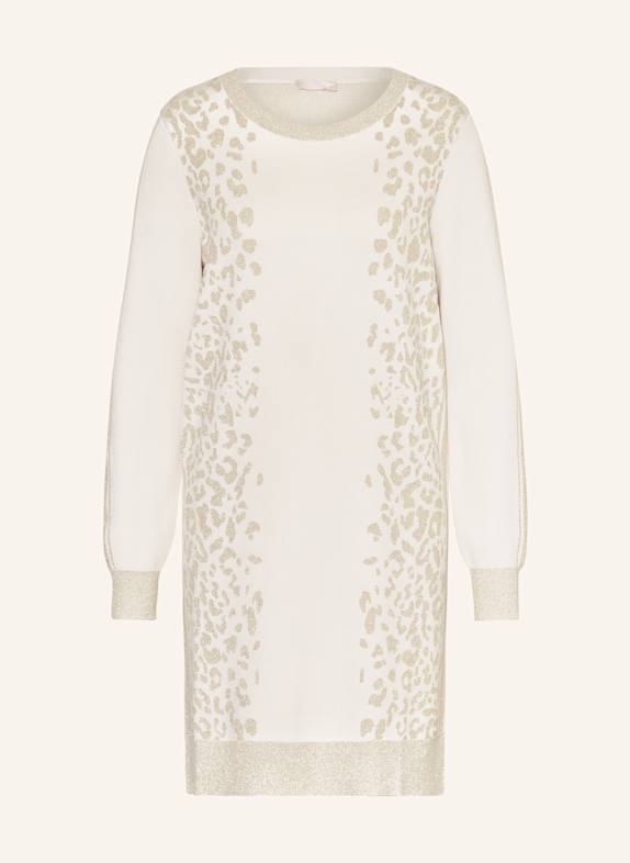 LIU JO robe en maille ÉCRU/ BEIGE