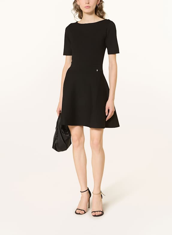 LIU JO Strickkleid mit Cut-out SCHWARZ