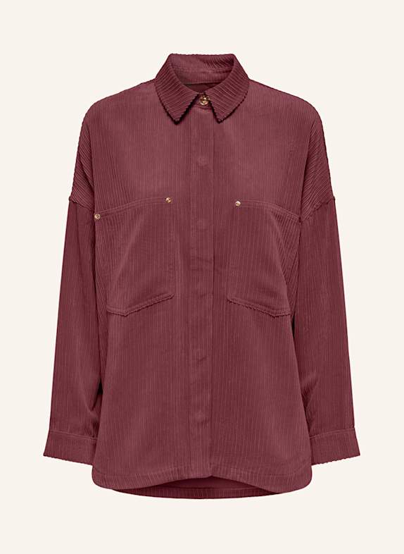 ONLY Corduroy overshirt FUCHSIA