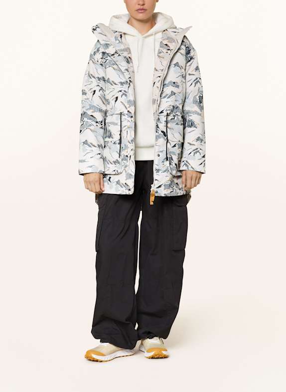 Columbia HIGH CASCADES™ 2-in-1 jacket ECRU / GRAY / DARK GRAY