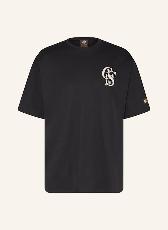Columbia T-shirt CSC™ HERITAGE GRAPHIC z piki CZARNY / BIAŁY / BRĄZOWY