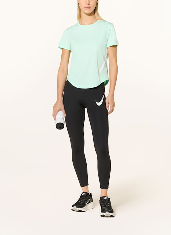 Nike Hardlooptights Tempo SWOOSH RUN ZWART