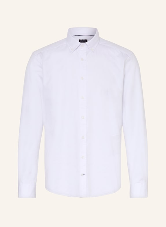 STROKESMAN'S Hemd Regular Fit WEISS