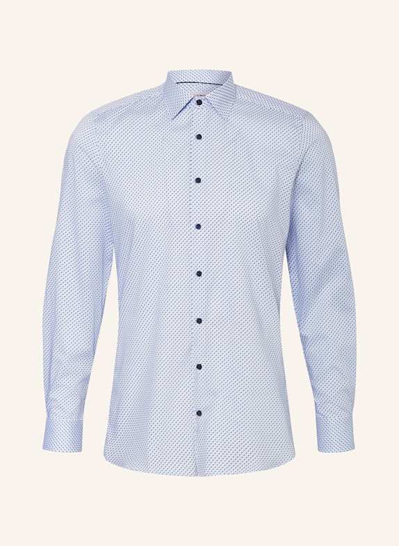 OLYMP Hemd Level Five body fit WEISS / HELLBLAU / DUNKELBLAU