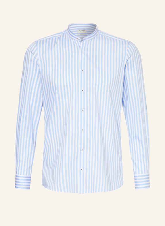 OLYMP Hemd Level Five body fit HELLBLAU/ WEISS