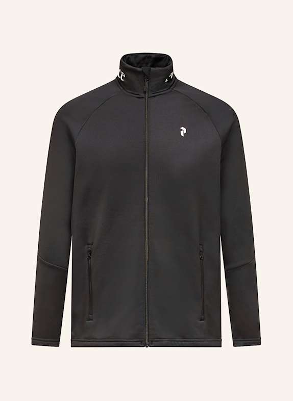 Peak Performance Midlayer-Jacke RIDER ZIP SCHWARZ