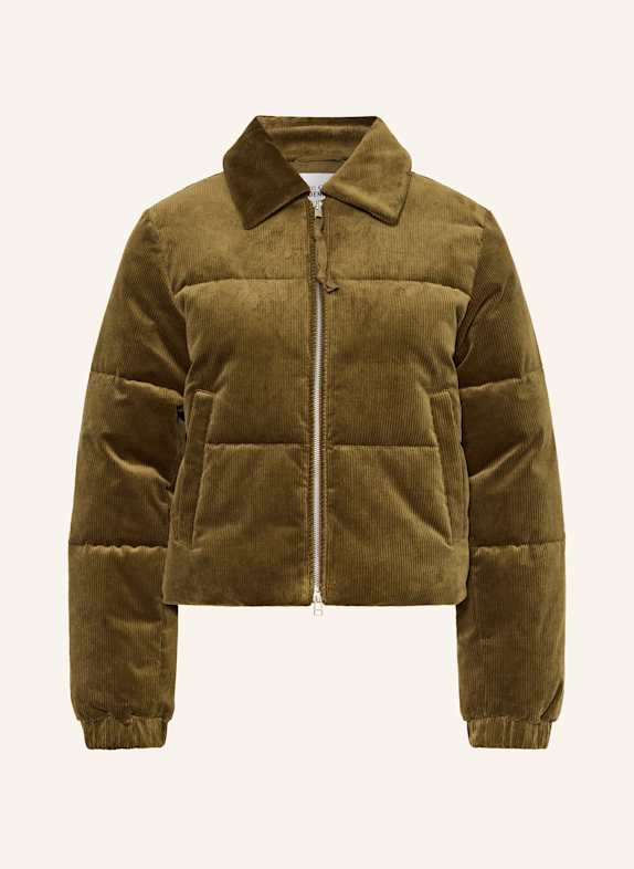 Marc O'Polo DENIM Steppjacke aus Cord KHAKI