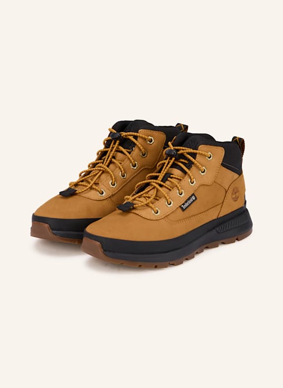 Timberland Schnürboots FIELD TREKKER DUNKELORANGE / SCHWARZ