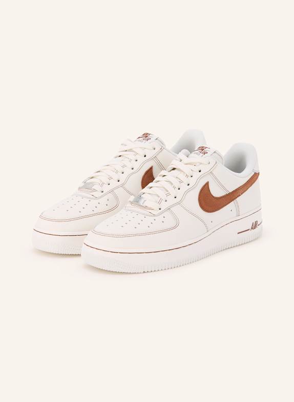 Nike Sneakers AIR FORCE 1 07 WHITE/ BROWN