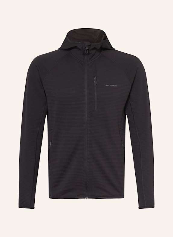SALOMON Laufjacke ESSENTIAL LIGHTWARM SCHWARZ