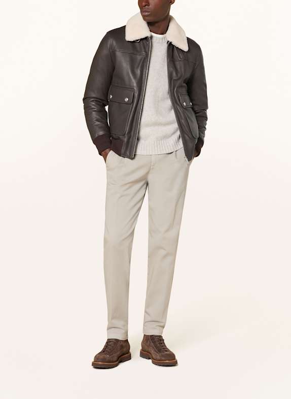 eleventy Chinos extra slim fit CREAM
