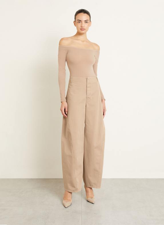 ALAÏA cargobyxor BEIGE