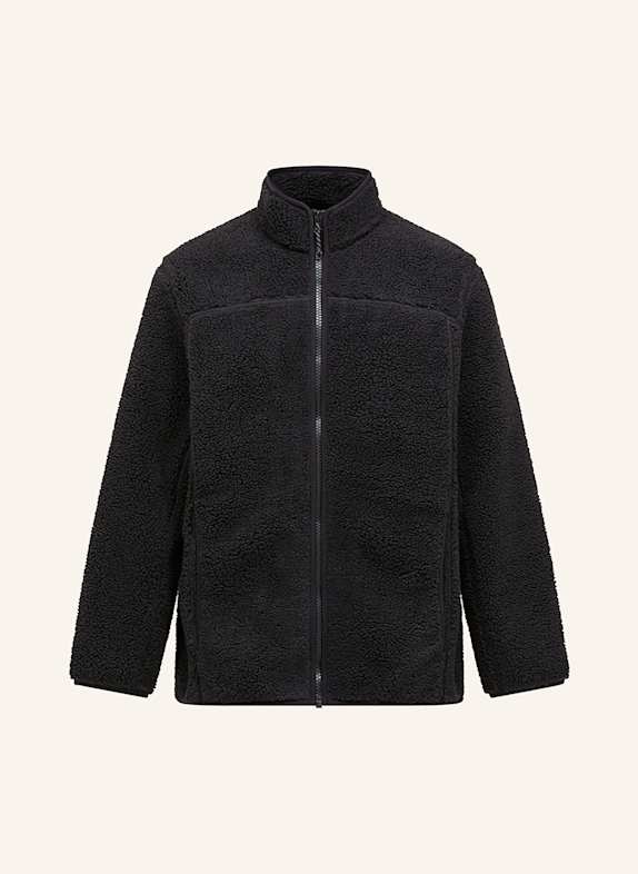 Peak Performance Teddyfell-Jacke SOLIDE PILE SCHWARZ