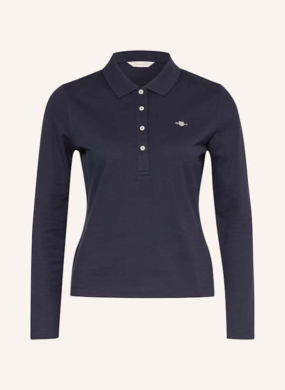 GANT Piqué-Poloshirt DUNKELBLAU