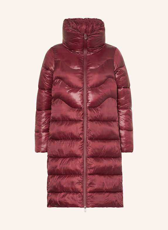 JEANNE BARET Daunenmantel HOLLY DUNKELROT