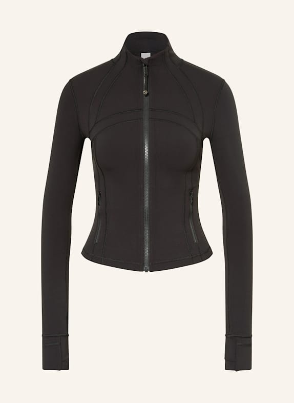 lululemon Yoga-Jacke DEFINE CROPPED SCHWARZ