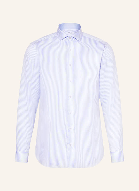 PAUL Hemd Shaped Fit HELLBLAU / WEISS