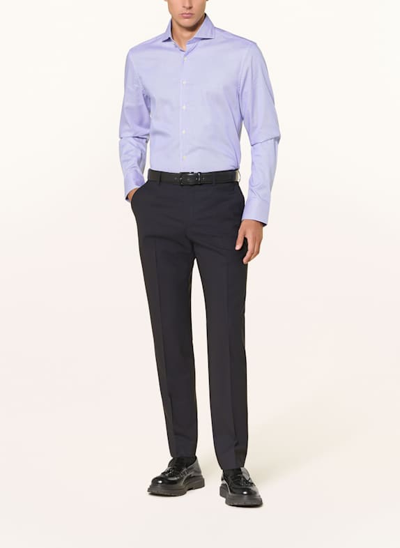 STROKESMAN'S Overhemd Regular Fit BLAUW / WIT