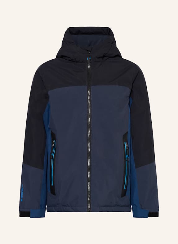 killtec Kurtka funkcyjna KOW 223 CZARNY / SZARONIEBIESKI / NIEBIESKI