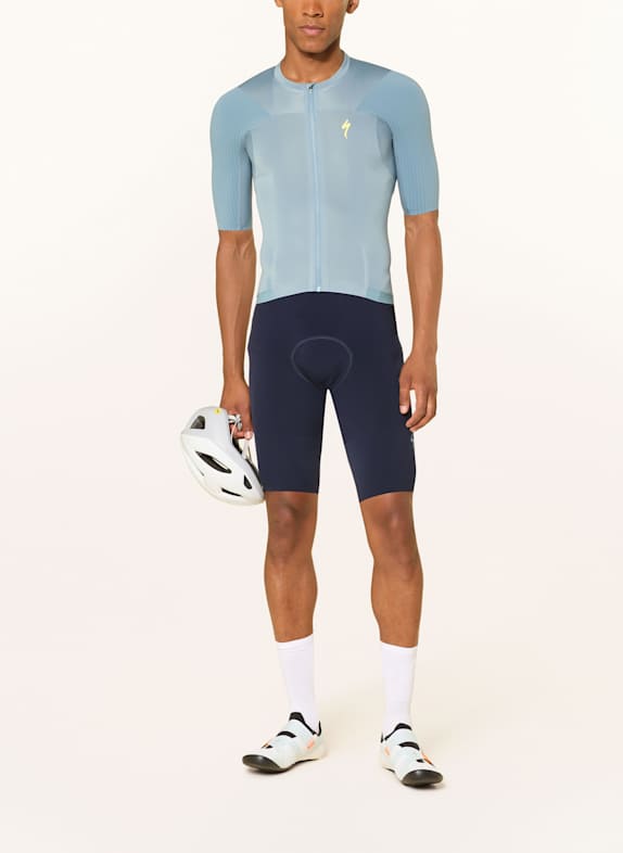 SPECIALIZED Fietsjersey S-WORKS RACE JERSEY LICHTBLAUW / GEEL