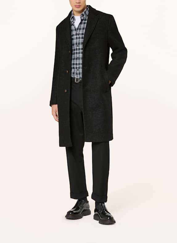 PAUL Bouclé coat BLACK