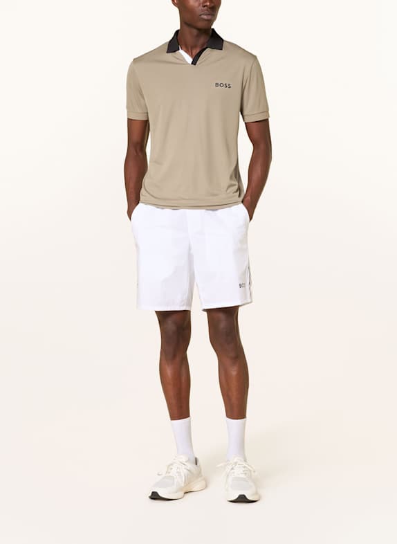 BOSS Funktions-Poloshirt PALLE TOC HELLGRÜN