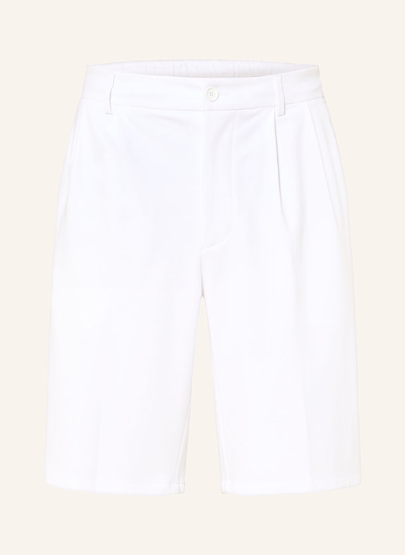 BOSS Tennisshorts RETRO PLEAT WEISS
