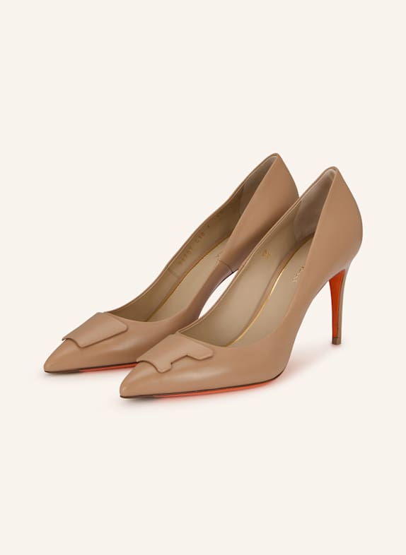 Santoni Pumps SIB HELLBRAUN