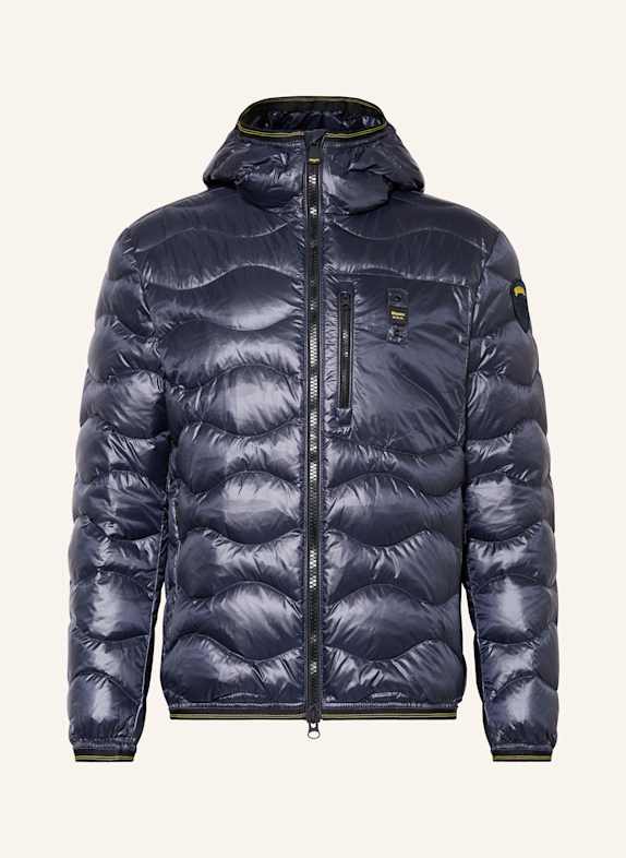 Blauer Daunenjacke WAVE DUNKELBLAU