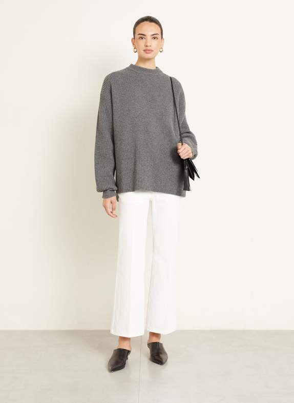 JIL SANDER trui DONKERGRIJS
