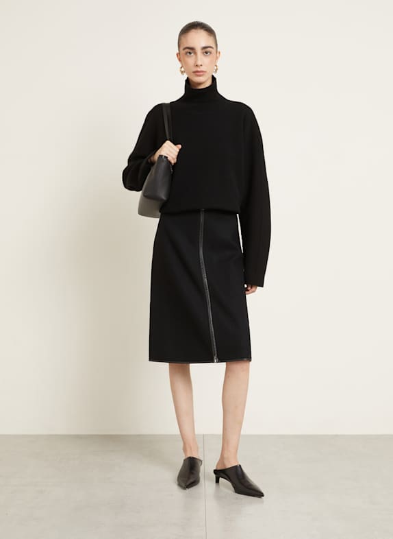 JIL SANDER rok ZWART