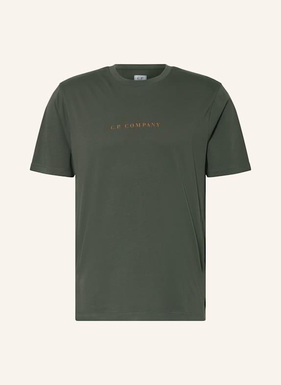 C.P. COMPANY T-Shirt DUNKELGRÜN