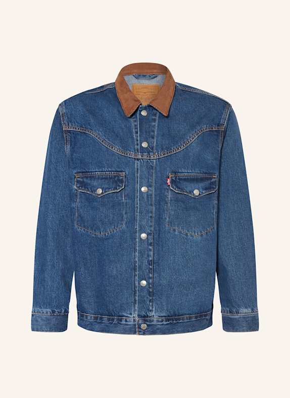 Levi's® Jeansjacke WESTERN SHORTHORN BLAU